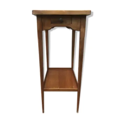 Table appoint bois plateau - tiroir
