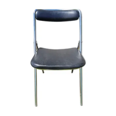 Ancienne chaise pliante - noir