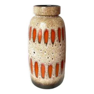 vase en céramique fatlava - 1970 scheurich