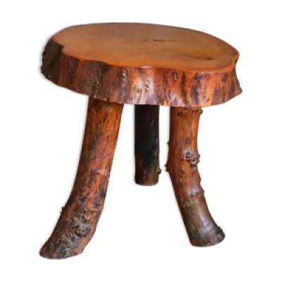 table bout de canapé - massif bois