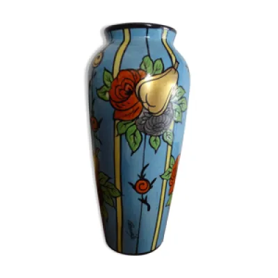 Vase art déco porcelaine - 1920