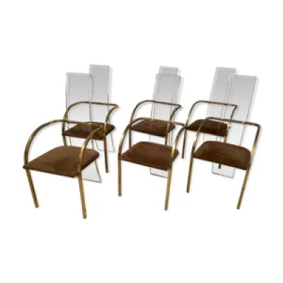 6 chaises de charles - belgo chrom
