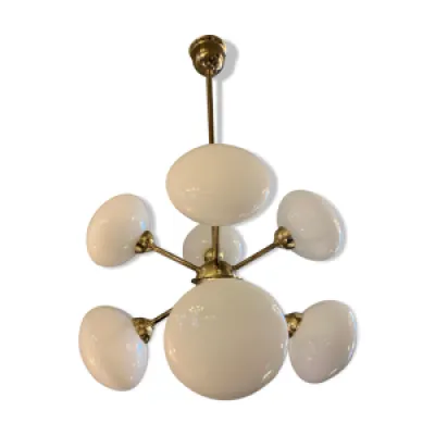 Lustre design sputnik - laiton globes