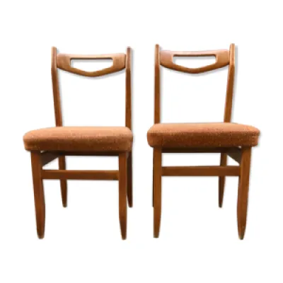 Paire de chaises par - chambron