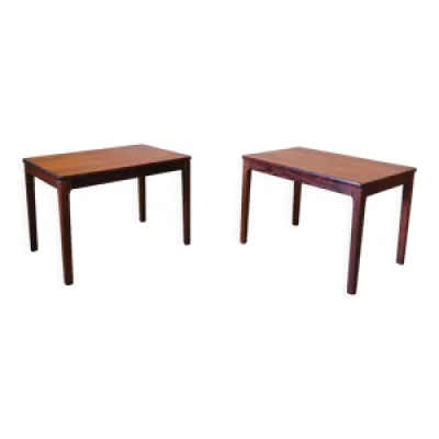 Tables d’appoint scandinaves - palissandre