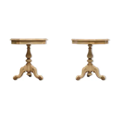 2 tables d’appoint - italiennes 1960