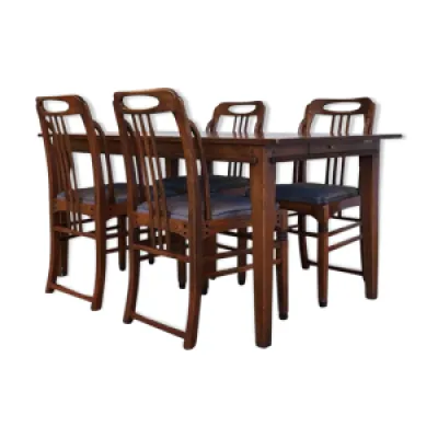 Set of dining style art - deco