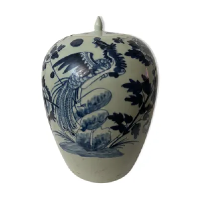 Potiche porcelaine Qing - xixe