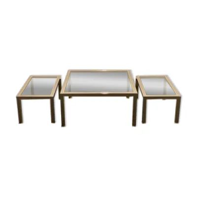 Tables basses italiennes - verre