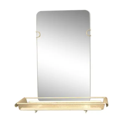 Miroir de toilette à - tablette