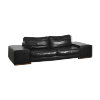 Modernist elegant black - sofa