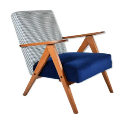 fauteuil de velours vintage - tissu