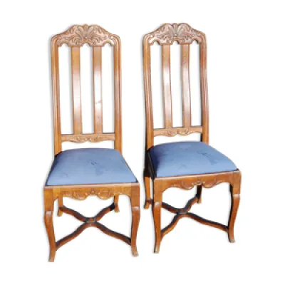 Paire chaises style