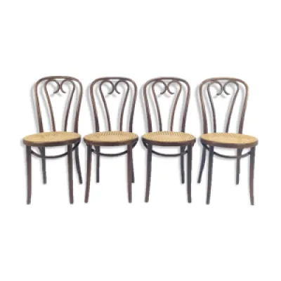 Ensemble de 4 chaises - bentwood
