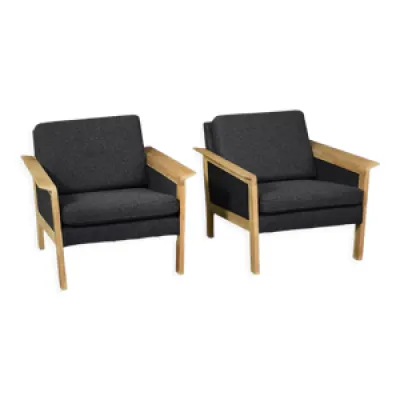 2 chaises longues vintage - feutre