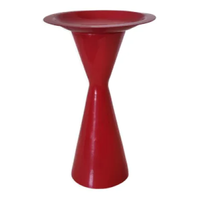Chandelier bougeoir vintage - design rouge