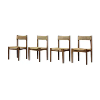 4 chaises de salle à - scandinaves modernes