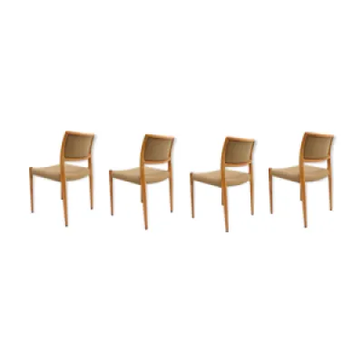 Ensemble de 4 chaises - model niels