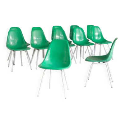 12 chaises DSX Vintage - fibre verre