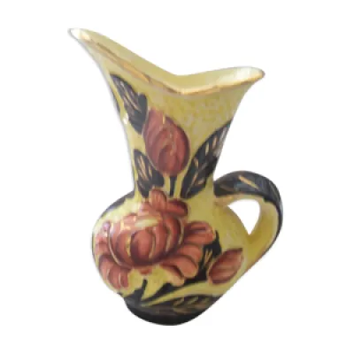 Vase cruche Vallauris - couleur jaune