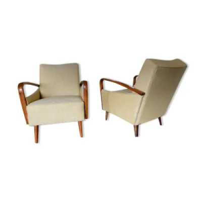 fauteuils modernes vintage - ensemble milieu