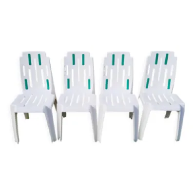 Série de quatre chaises - stamp