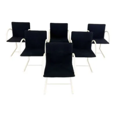 6 chaises de salle à - postmodernes