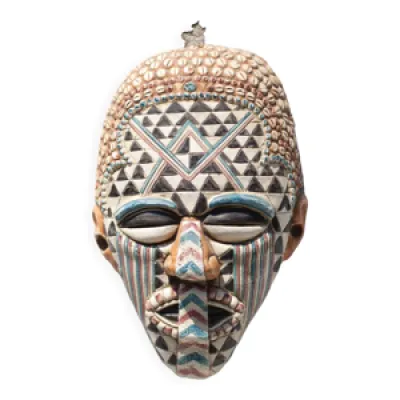 Masque céramique africain