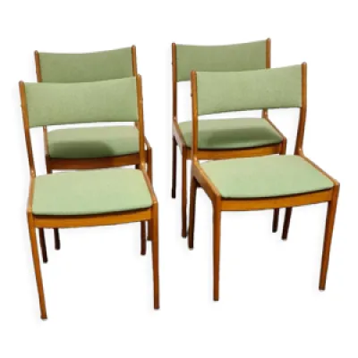 Ensemble de quatre chaises - manger design danois