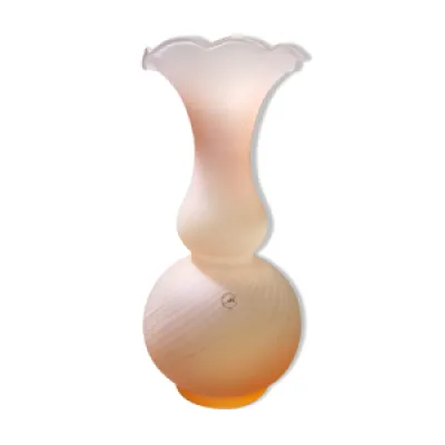 Ancien vase centrovetro - corolle verre