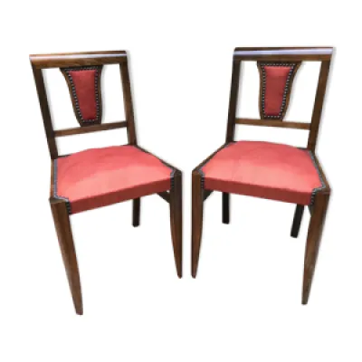 Paire de chaises anciennes - art