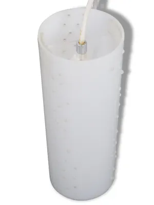 Lampe suspension en plexiglas - vintage