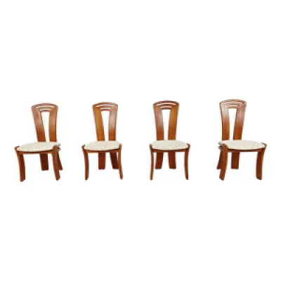 ensemble de 4 chaises - 1960 salle