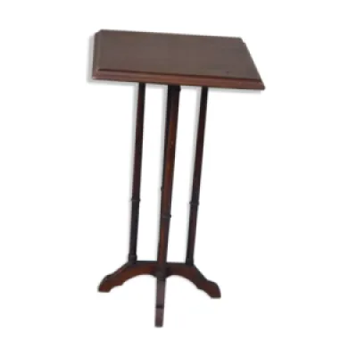 Table d'appoint  en bois - marron