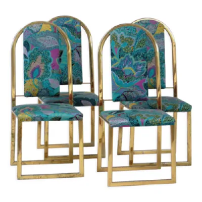 4 chaises de salle à - 1970