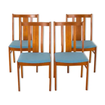 Chaises de salle à manger - bleue