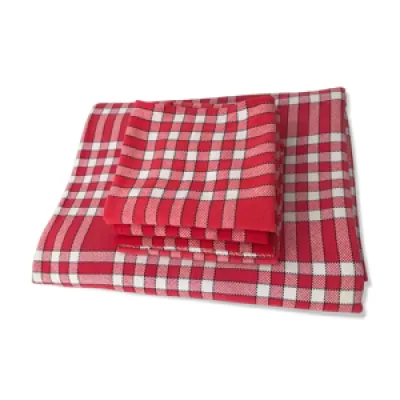 Nappe rectangulaire  - rouges