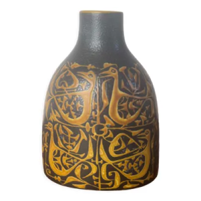 Vase scandinave en faïence - design nils