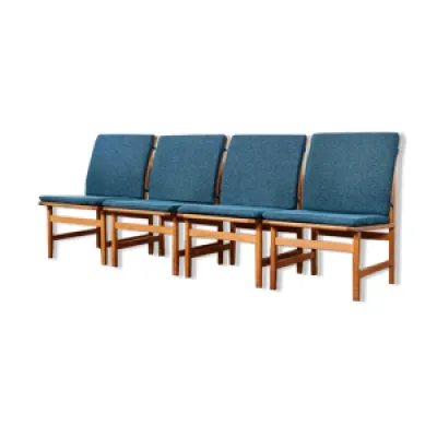 4 chaises modèle 3232 - fredericia danemark