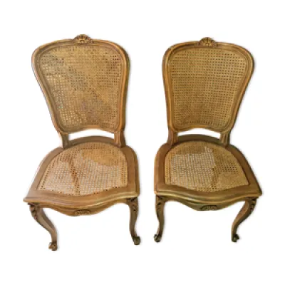 Paire de chaises XIX - bois style