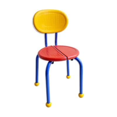 Chaise pour enfants puzzle - couleurs primaires