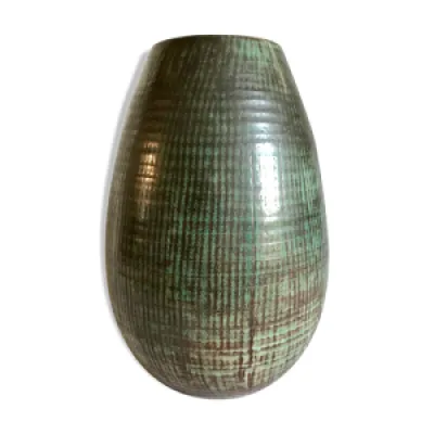 Vase Accolay vers 1950 - brun
