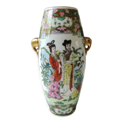 Vase Chinois Japonais - polychrome