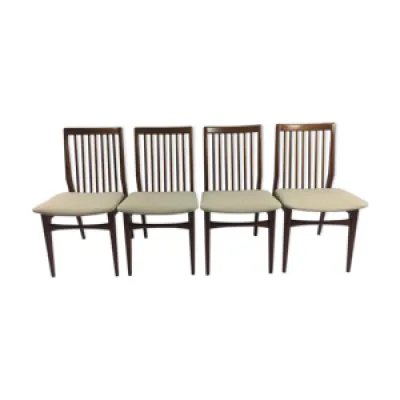 Set of 4 lounge chairs - 1960