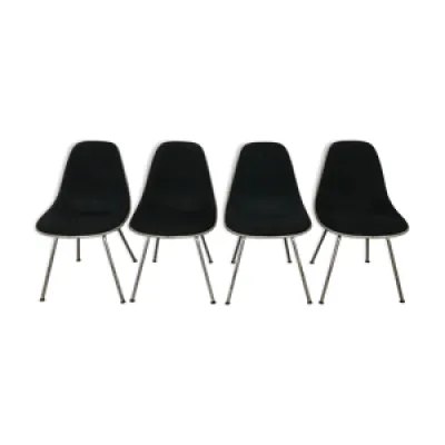 Série de 4 chaises dsx - charles eames