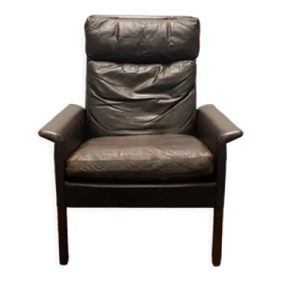 fauteuil danois en cuir