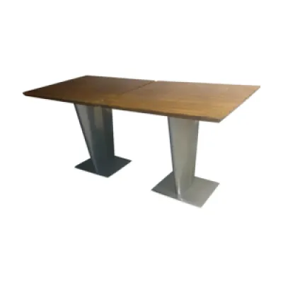 Paire de tables industrielles - 60x60cm