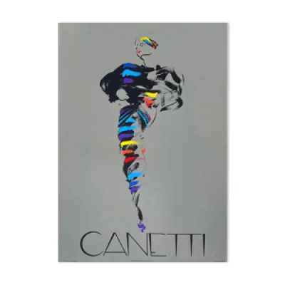 Affiche michel Canetti