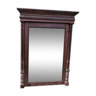 miroir en bois 140 x - 104cm