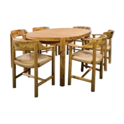Ensemble table + 6 chaises - rainer